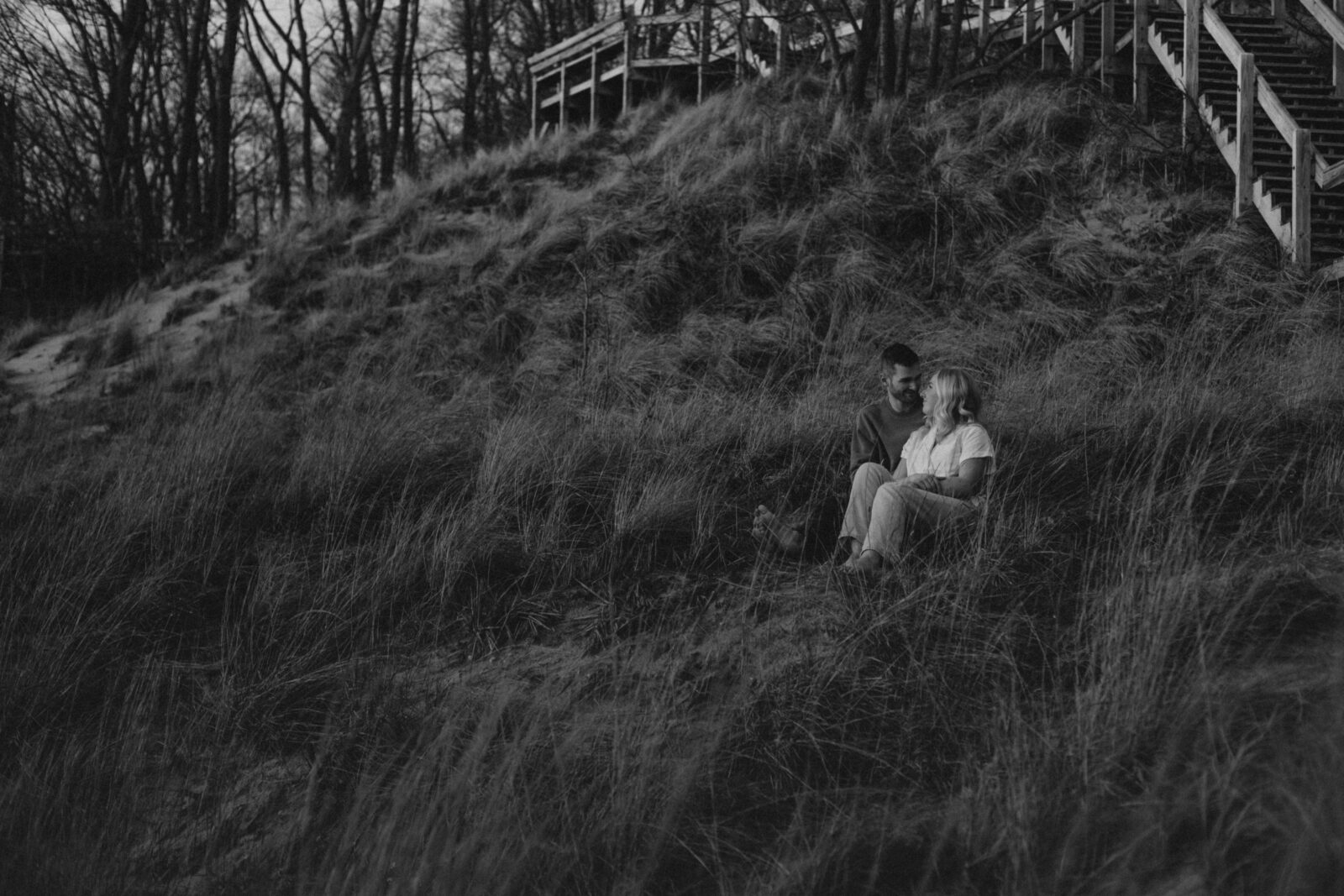 Lake Michigan, Warren Dunes Engagement – Aleka + Conner ...