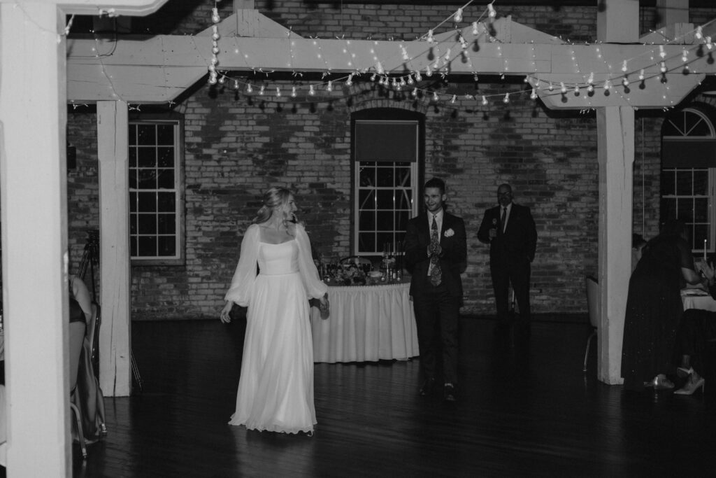 first dance of groom and mother of groom at wedding reception 